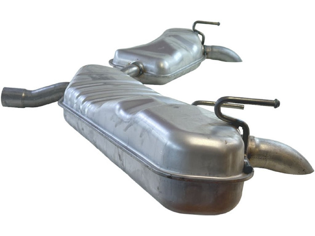 Bakre ljuddämpare, Ytterligare artiklar som behövs se tillbehörslista:  