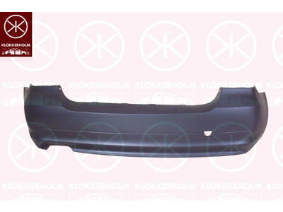 Bumper, w/primer, Rear