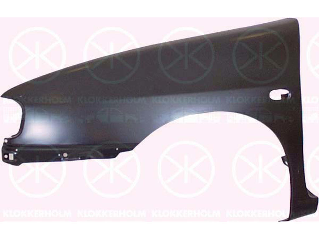 Wing, oval, Left Front, with hole for direction indicator