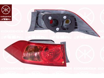 Feu arrière, 4-p, gauche, Année à partir de: 2006, sans porte-lampe