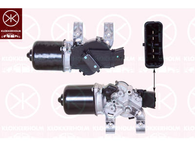 Wiper Motor, Front, Voltage [V]: 12
