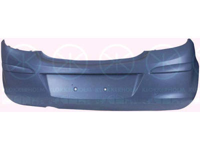 Bumper, w/primer, 3-drs, Rear, not for trim level: Sport, GSI, XSI, SRI
