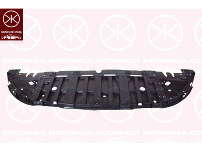 Engine Cover, Front, Lower Section, black