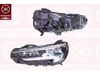 Headlight, Left, LED, for vehicles with adaptive front lighting, ZKW