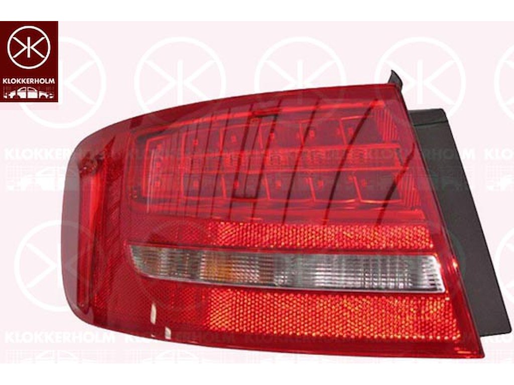 Achterlicht, Links, Buitenste deel, LED, Met lamphouder