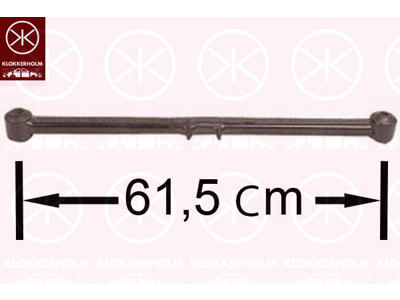 Tanko, kallistuksenvaimennin, Pitkittäistukivarsi, Ohjaustanko, Pituus [cm]: 61.5, Taka-akseli, oikea