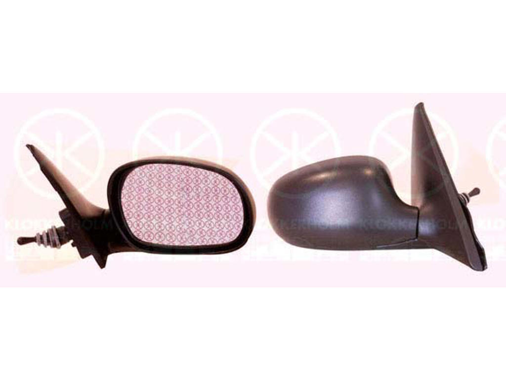 Exterior Mirror, Control: cable pull, Right