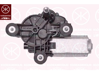 Wiper Motor, Rear, Voltage [V]: 12