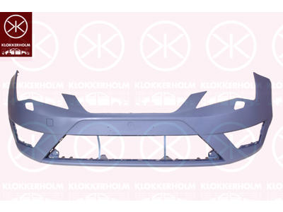 Bumper, w/primer, Front, with hole(s) for washer nozzle, Trim Level: FR