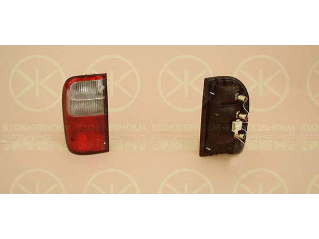 Tail Light Assembly, with bulb holder, Right