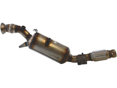 Soot/Particulate Filter, exhaust system, Material: Cordierite, with mounting parts, Euro 5