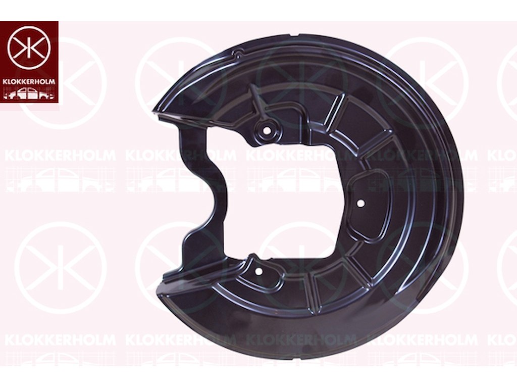 Bromssköld, 4WD, Bakaxel vänster, Diameter 1/diameter 2 [mm]: 355/120, för bromsskivediameter [mm]: 282