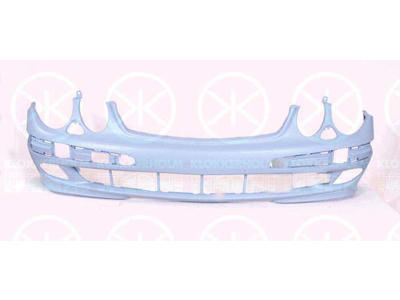Bumper, w/primer, Avantgarde, Front, with hole(s) for washer nozzle