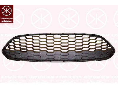 Grille de ventilation, pare-chocs, avant, Partie supérieure, noir