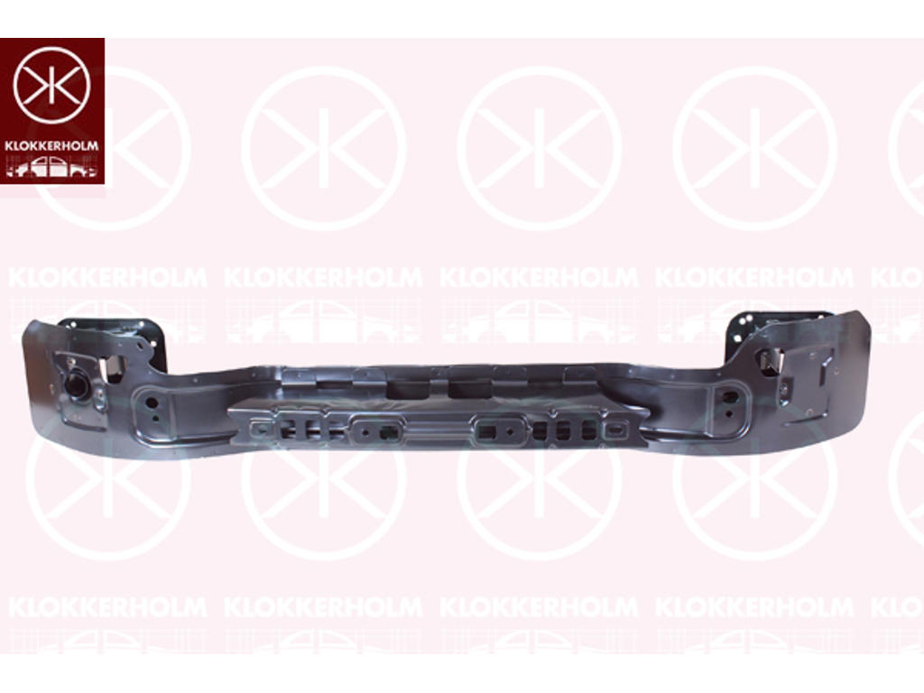 Support, bumper, for vehicles without autom. distance control, Front