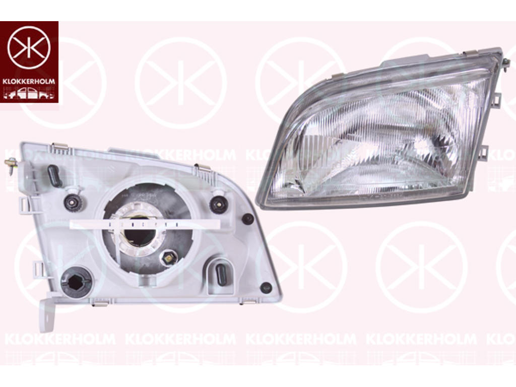 Headlight, T.Y.C, Hella type, Right, Illuminance [lx]: 12.5