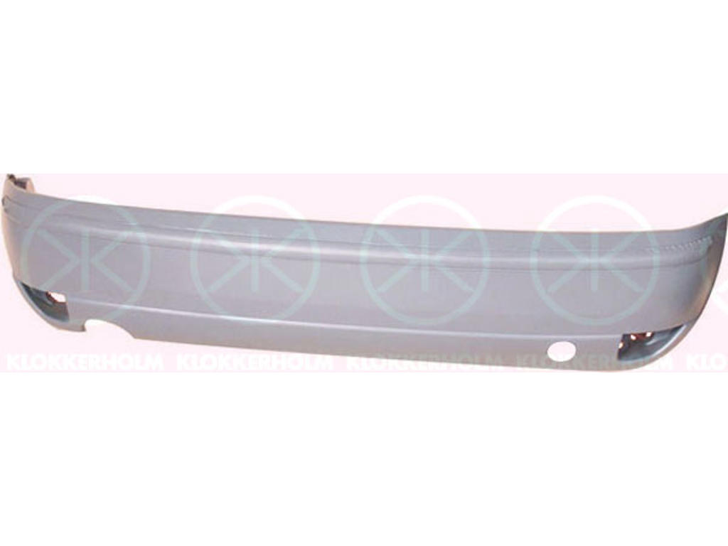 Stötfångare, delvist primet, Bak, med dekorlist