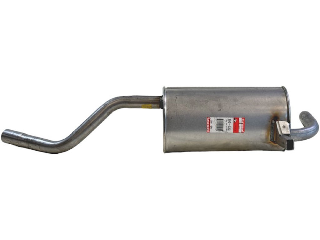 Rear Muffler, See accessories list for additionally required parts:  