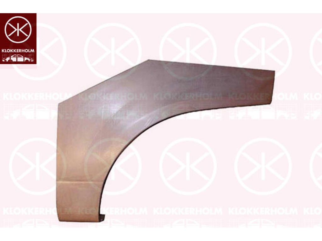 Quarter Panel, Left, Wheel Arch Border, Repair Panel