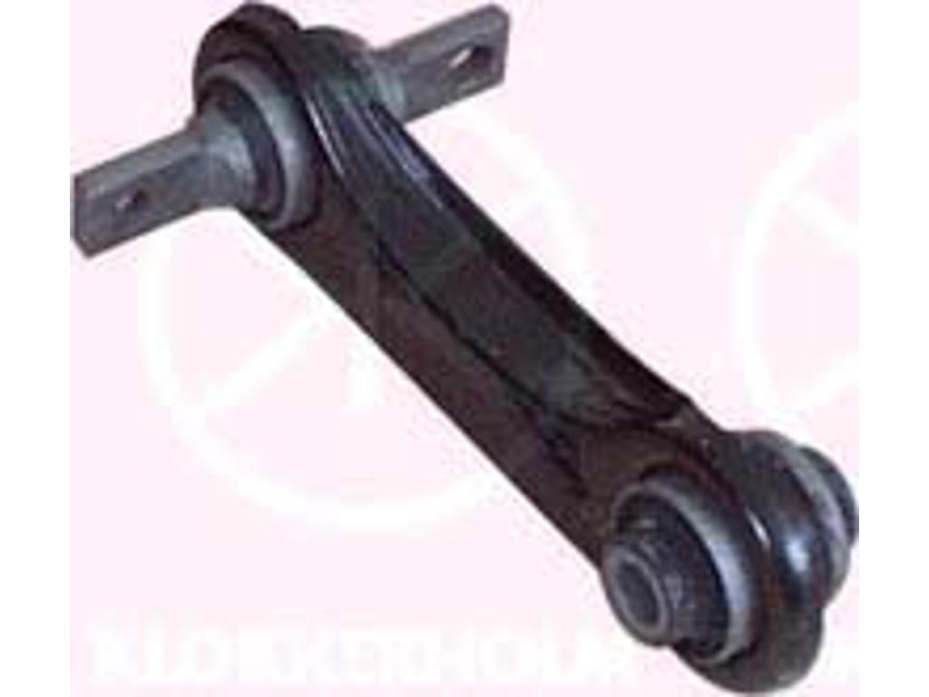 Control/Trailing Arm, wheel suspension, with bush, Lower Section, Rear Axle Left, Control Arm