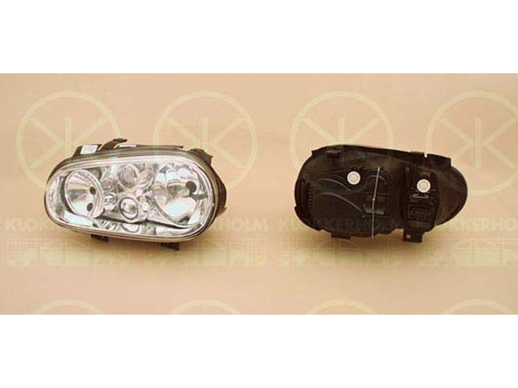 Headlight, TYC, H7/H1, for vehicles with headlight levelling, Right, Illuminance [lx]: 12.5