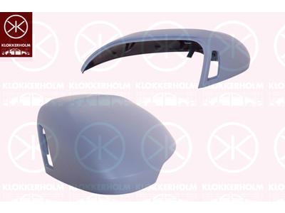 Housing, exterior mirror, Left, for vehicles with lane keeping assist, w/primer