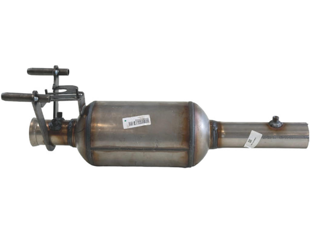 Sot-/partikelfilter, avgassystem, Material: Cordierit (Iolit), med monteringsdelar, Euro 4, Ytterligare artiklar som behövs se tillbehörslista:  