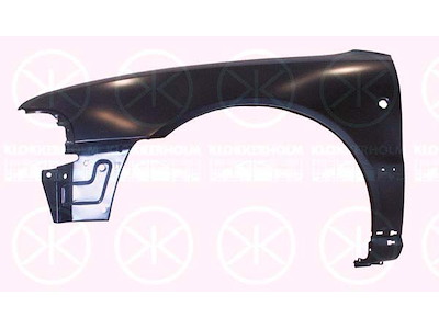 Wing, Left Front, with hole for direction indicator, Zinc-coated