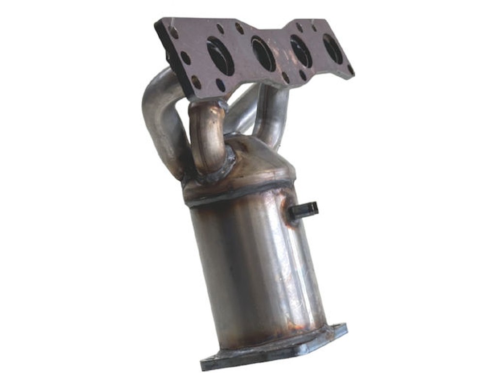 katalizátor, beszereléshez szükséges alkatrészekkel, Euro 4