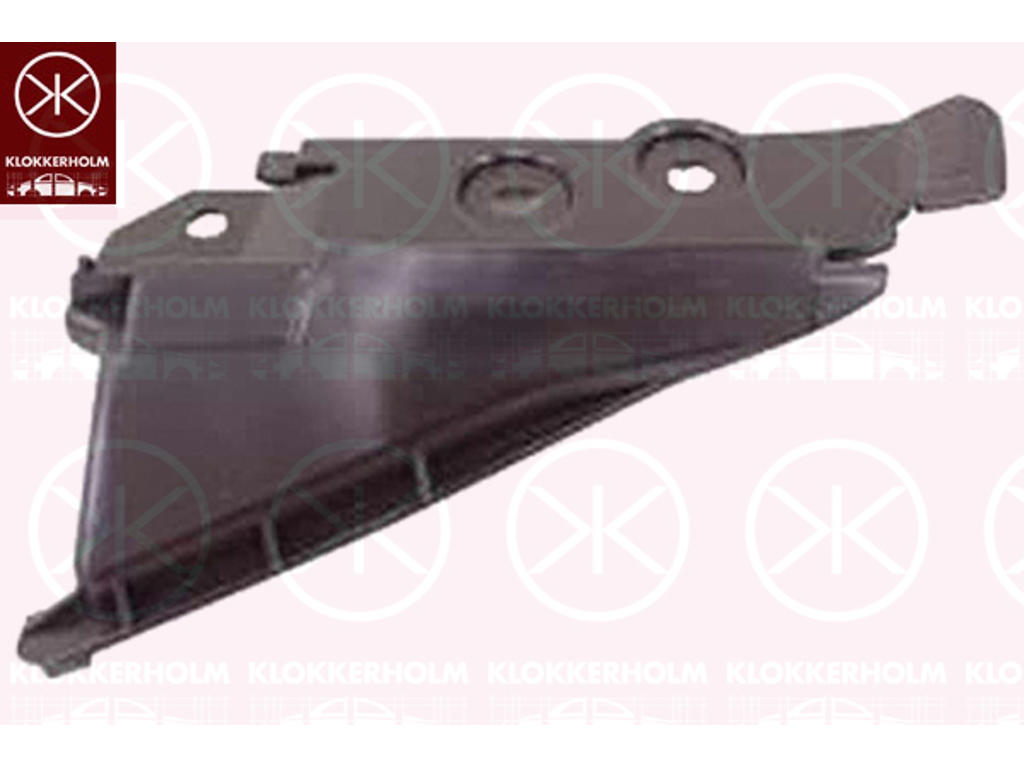 Mounting Bracket, bumper, Left Front, Plastic