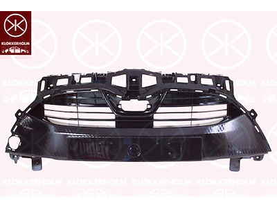 Ventilationsgaller, stötfångare, Fram, överdel