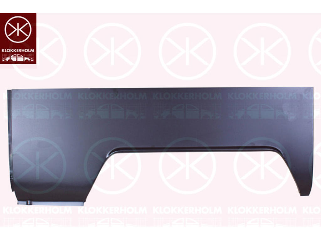 Quarter Panel, Right Rear, Height [cm]: 49, Wheel Arch Border, Repair Panel