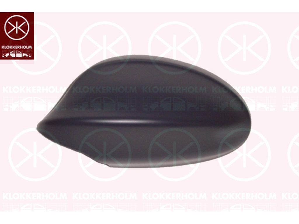 Housing, exterior mirror, w/primer, Right