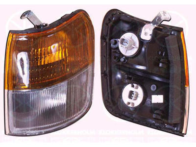 Direction Indicator, with position light, with bulb holder, Right Front