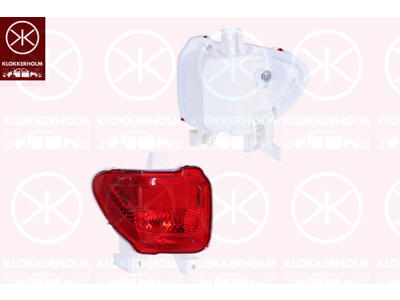 Rear Fog Light, Right, without bulb holder, P21W