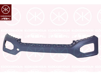 Bumper, w/primer, Front, Upper section