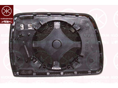 Mirror Glass, exterior mirror, Blue-tinted, Aspherical, Heatable, Left