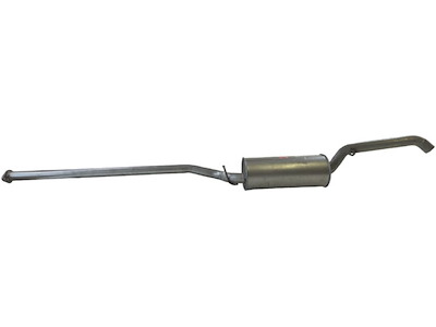 Centre Muffler, See accessories list for additionally required parts:  