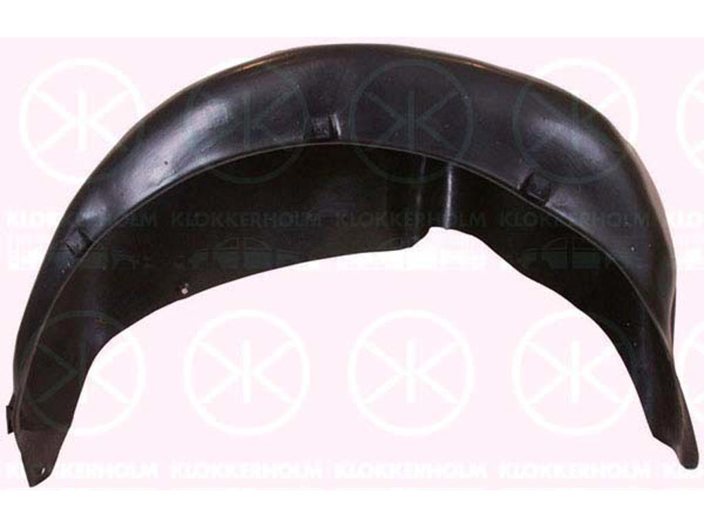 Liner, wheelhouse, Plastic, Left Rear