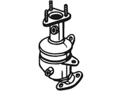 Catalytic Converter, with mounting parts, Emission Standard: Euro 3, Euro 4