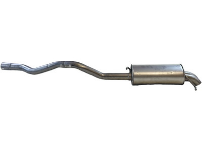 Rear Muffler, See accessories list for additionally required parts:  
