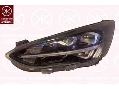 Esituli, paremal, LED, päevatulega (LED), Optiline mulje: must, Varroc