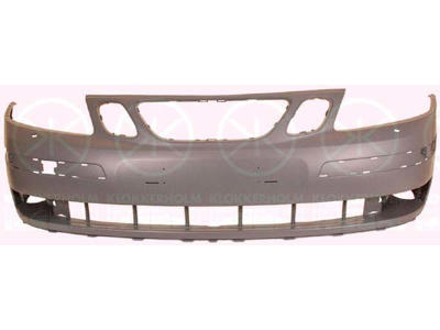 Bumper, w/primer, Front, with hole(s) for washer nozzle