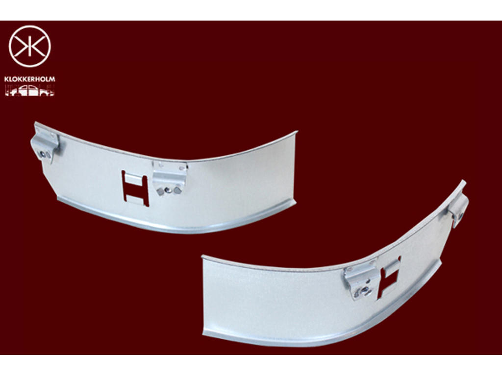 Steel Strap, fuel tank, with reinforcement, Set, only in connection with: PLASTIC TANK