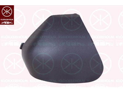 Flap, tow hook, Front, Centre Section, black