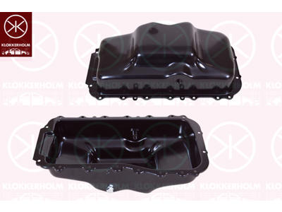 Oil Sump, with bore for oil-level sensor, Steel