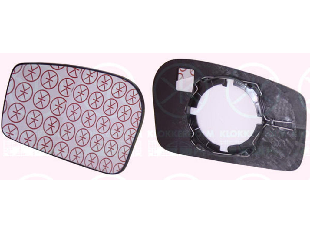 Spejlglas, udvendig spejl, plan, venstre