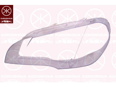 Diffusing Lens, headlight, Left