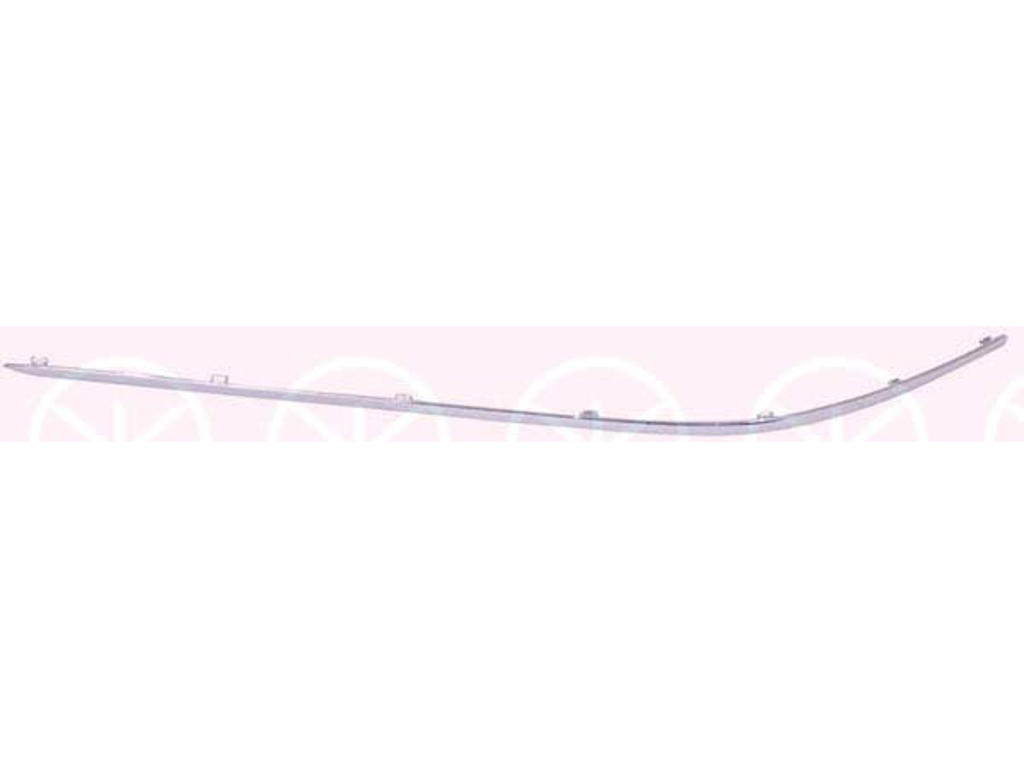 Trim/Protection Strip, bumper, chrome, Right Front