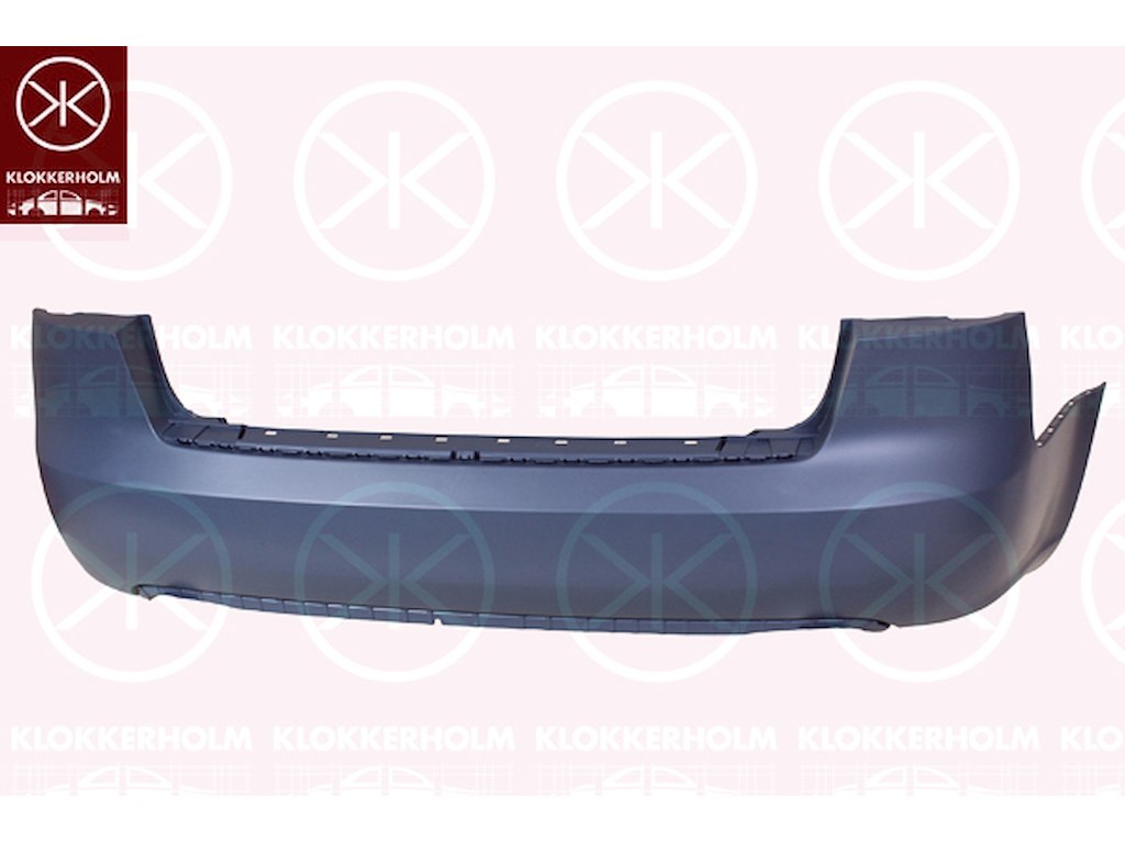 Буфер, с грунтовкой, сзади